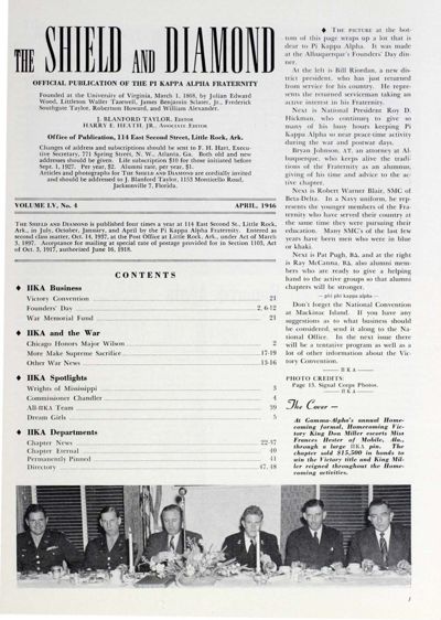 The Cover, April 1946